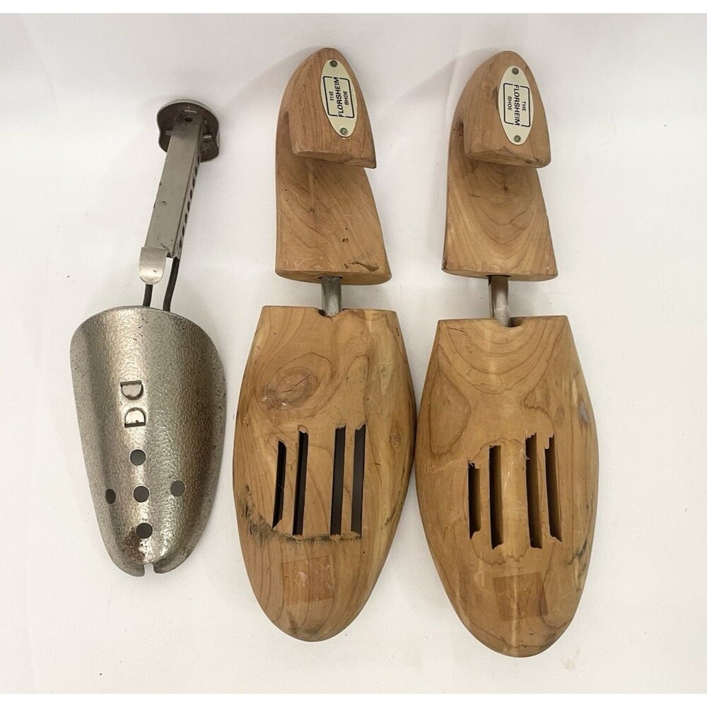 Vintage Florsheim Shoe Keepers Rochester Shoe Tree Co M Medium